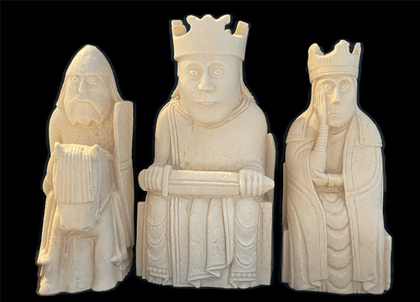 ルイス島のチェス駒（大英博物館所蔵）