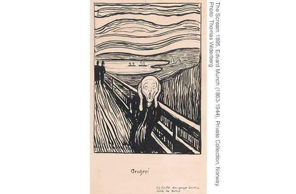 Edvard Munch love and angst