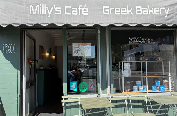 Milly's Cafe & Greek Bakery