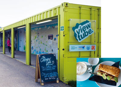 The Container Cafe at The View Tube
