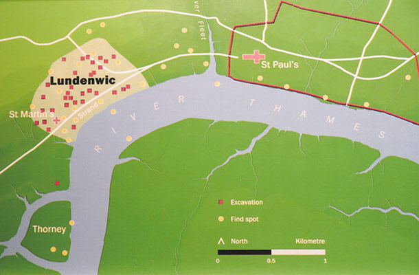 ゲルマン人はストランドに交易港のルンデンウィックを建設（6世紀）