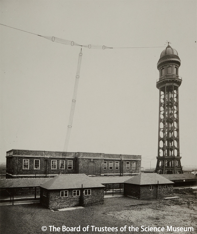 マンチェスターに建てられた初期のラジオ局2ZY