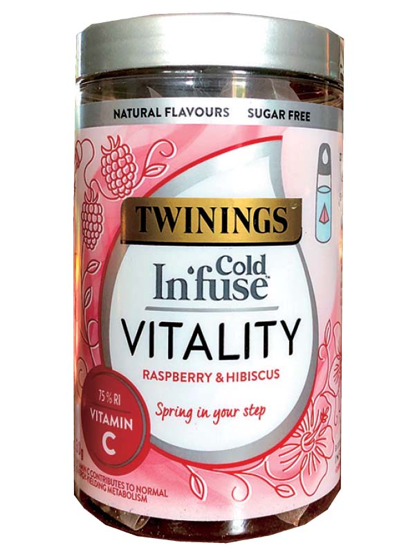Cold Infuse 'Vitality' Raspberry & Hibiscus