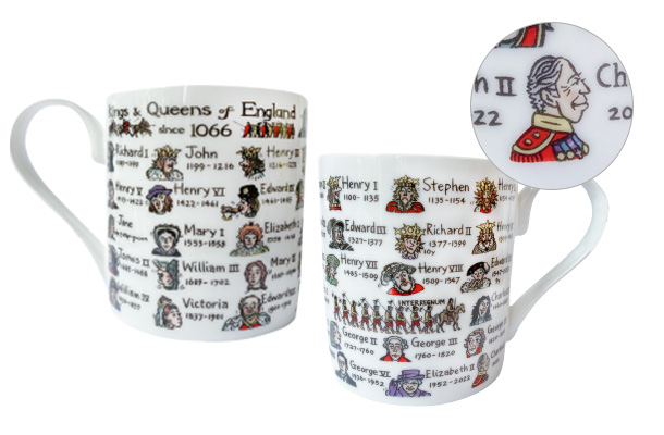 Kings & Queens with Dates Mug
